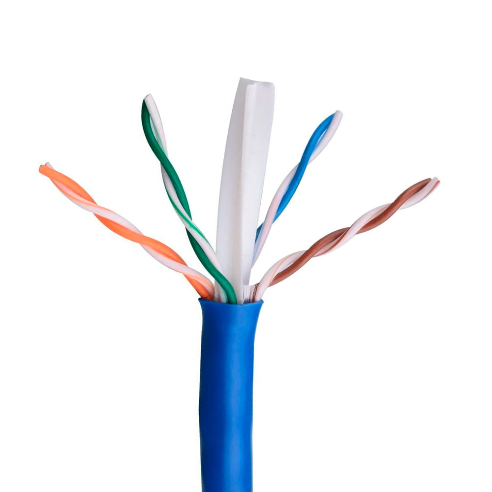 Metro de Cabo de Rede, Furukawa Soho Plus, CAT6, 24AWGX4P, U/UTP, Trançado 4 Pares, Azul